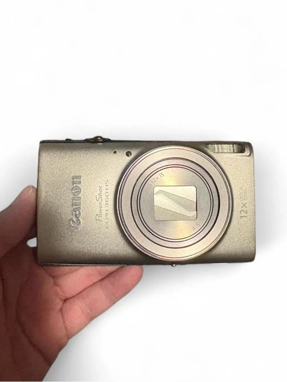 Canon Compact Point-and-Shoot Camera Silver